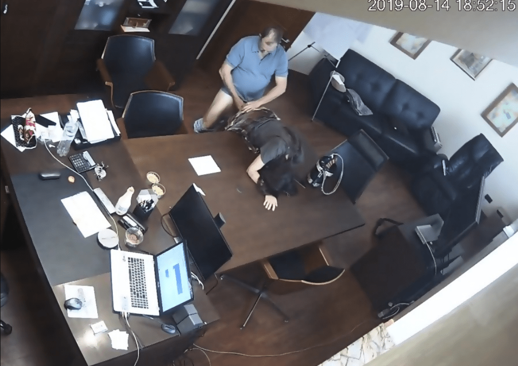 Boss Fucks Secretary At Office Hidden Cam