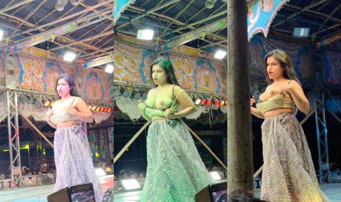 Sahu Bhauja Shows Boobs in Public