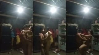 Desi Couple Romance and Standing Fucking