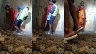 Desi Village Wife Standing Fucking