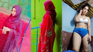 Sexy Desi Hijabi Wife Fucking With Lover 