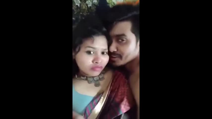 Beautiful Desi Wife Boobs Pressing and Sucking