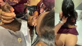 Horny Desi Wife Blowjob and Fucking In Doggy Style