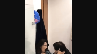 Couple Having Sex In The Toilet