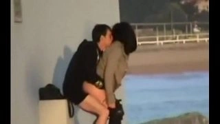 Couple Having Sex at Public