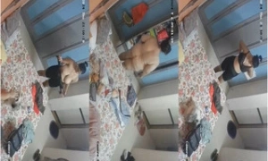 Mom And Daughter Dress Changing CCTV Leak Part 1