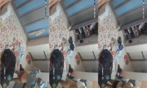Mom And Daughter Dress Changing CCTV Leak Part 2