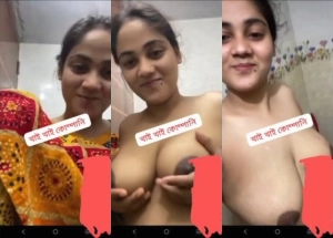 Sexy Desi Bhabhi Shows Boobs and Pussy