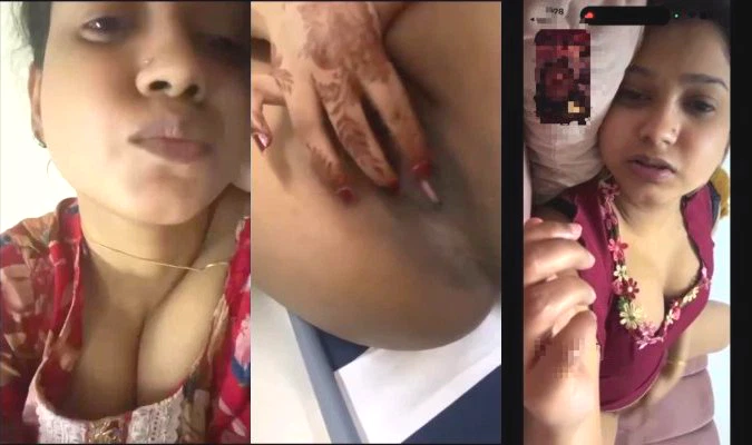 Desi Wife Showing Her Nude Body on Video Call