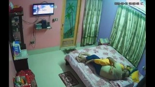 Horny Couple Fucking Captured In CCTV