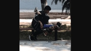 College Student Sex in Public Place
