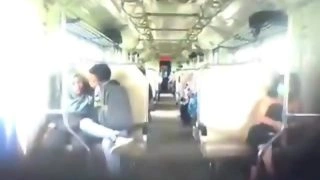 College Couple Train Sex Secret Cam