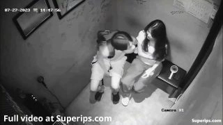 Young Korean Couple Kissing At Karaoke CCTV Leak