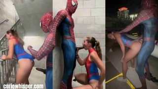 Spider Man Sex with Spider Woman