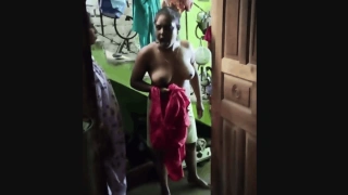 Bengali Boudi Arguing And Going Naked During Video Record
