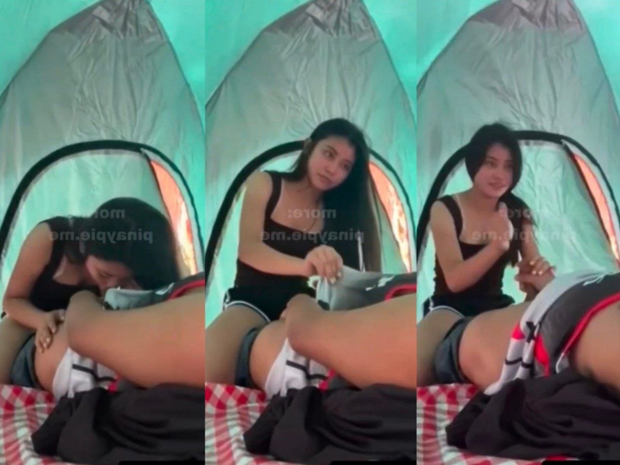 Horny Pinay Couple Fucking Inside Tent