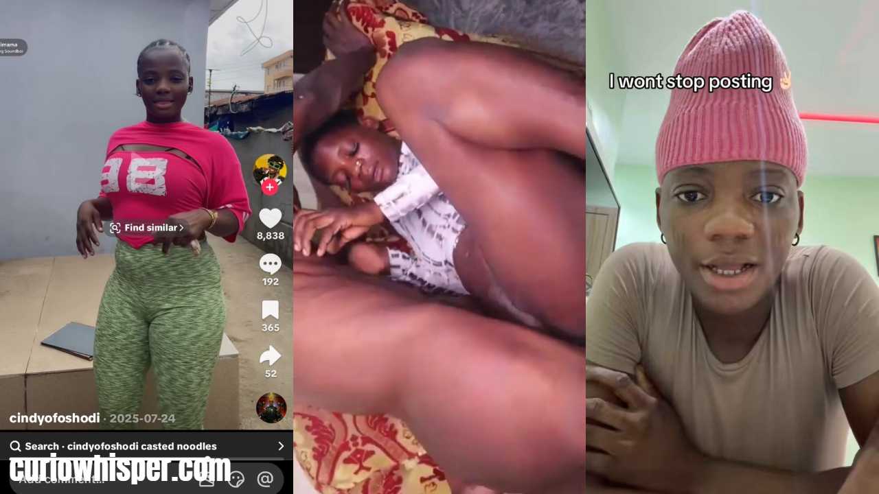 TikToker Cindy of Oshodi Leaked Sex Tape : Cindy of Oshodi Sex Video 1