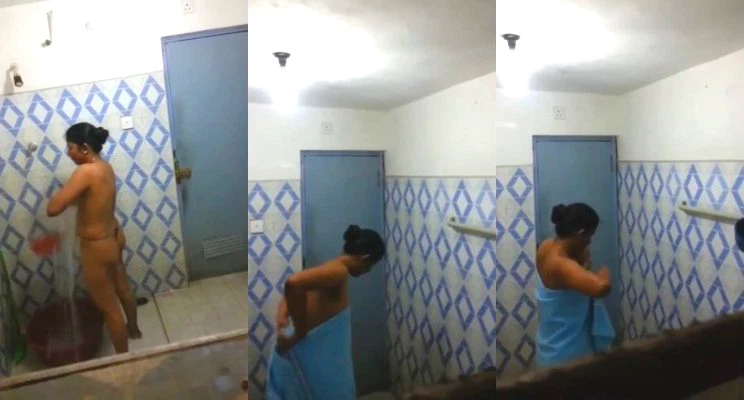 Desi Girl Nude Bathing Video Captured Viral Video