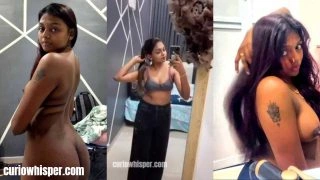 Desi Tamil Girl Showing her Nude Viral MMS
