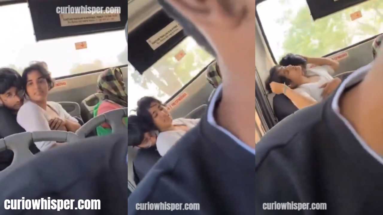Odisha Couple Romance on Bus Viral Video