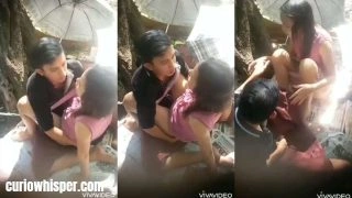 Desi School Lover Fucking Outdoor Hidden Cam Sex