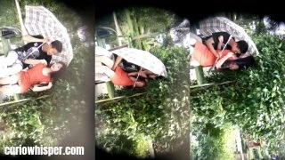 Horny Couple Sex in Park Secret Hidden Cam Leak