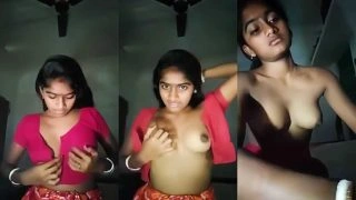 Kolkata Boudi Showing Boobs on Video Call Sex