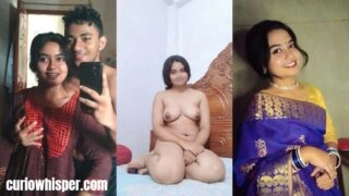 Bangladeshi Hijabi Girlfriend Stripping on Video Call