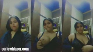 Big Boobs Pakistani Girl Selfie Nude Video Leak