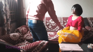 Hot Wife Fucked by Office Boss in Her Home