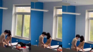 Student Couple Caught Fucking in Classroom Sex