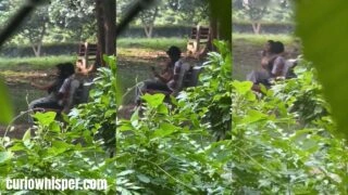 College Couple Sex in Park Viral Video