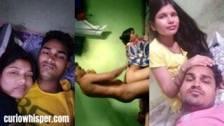 Horny Couple Fucking Doggy Style Sex MMS
